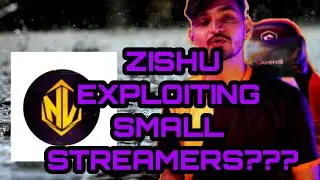 ZISHU EXPLOITING SMALL YOUTUBERS ?? OR BEING SCAMMED HIMSELF  | zishu controversy