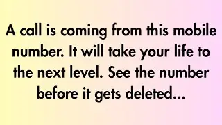 Angels say | A call is coming from this mobile number... | Angel Message