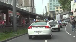 Harley Dome Cologne 2015 - Inside Police Car - Fahrt in der Parade - Part 1