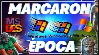 JUEGOS de PC que DEFINIERON una ÉPOCA: de MS-DOS a Windows XP
