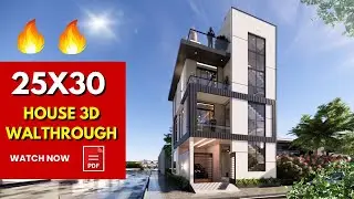 25x30 House plans 3D | 1bhk +| 3BHK | OFFICE/STUDY | 7.5x9 Meters || DV Studio