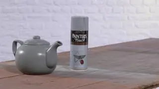 Make it Yours: How to Spray Paint a Teapot