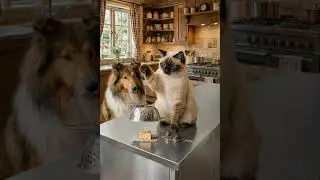 Pocket Drama - The Colander String Trap 😳🧵🧀🐭 #shorts  #cat #catandmousegame #kitten #funnycats