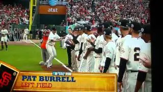 World Series 2010 starting line-ups