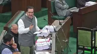 Jammu Kashmir Assembly Budget Session: Sajad Lone Speaks