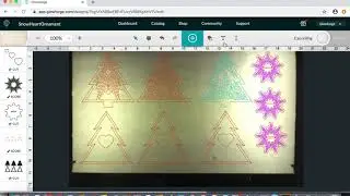 Standing Snow Spruce Glowforge Premium Personalization