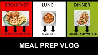 Meal prep but only with gifts I got for Christmas!