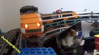 LEGO Train Track Fails and Crashes, compilation!