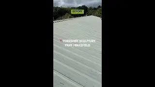 Solar Installation at Yorkshire Sculpture Park  Commercial Solar UK #shorts