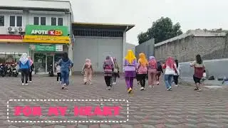 FOR MY HEART#line dance#high beginner#choreo by  Vee Trias, Swesty, Mimitha & Mamek#demo LDBB