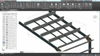 Advance Steel 2017 - Bridging tool for purlins and side rails