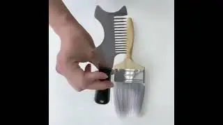 brush comb/The paint  bucket opener