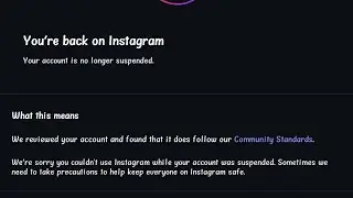 Instagram Account Recovery 2025 | Suspended Account Back | Meta Integrity Issue Fixed