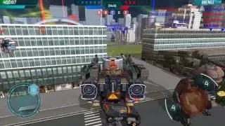Fury Gameplay - with new prototype heavy weapon. In WAR ROBOTS!!!