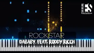 ROCKSTAR - DaBaby, Feat. Roddy Ricch (Piano Tutorial) | Eliab Sandoval