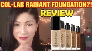 COL-LAB BRIGHT SPARK FOUNDATION FROM SALLY'S?!-REVIEW-IS IT GREAT FOR MATURE SKIN? #COL-LAB MAKEUP