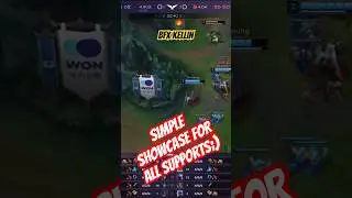 Simple showcase for supports - LCK knockout 2025 #shorts