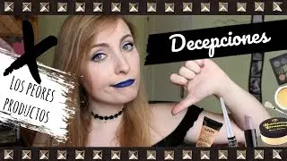 DECEPCIONES de maquillaje - Productos que NO me han gustado || Sweet S Channel ♥