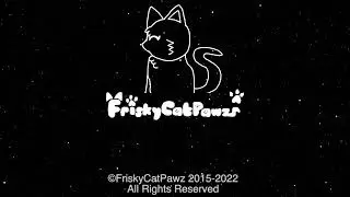 FriskyCatPawz Spinning Space Frisky Logo w/Interglobal Home Video Music