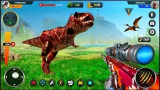 Real Dinosaur Game 3D | Best Dinosaur Hunter Game &ndash; Android Gameplay