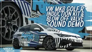 VAG EA888 Intake and BOV Sound Demo - VW MK8 Golf R