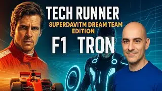 🎧💡 Tech Runner &ndash; F1 & TRON | Superdavitm Dream Team Edition
