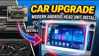 I transformed my old car with this android stereo unit...