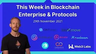 This Week In Enterprise Blockchain and Protocols on 29th November with Conor Svensson