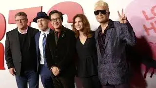 Ke Huy Quan Sean Astin Josh Cohen Kerri Green Corey Feldman Cast Love Hurts Premiere LA CA 2-3-2025