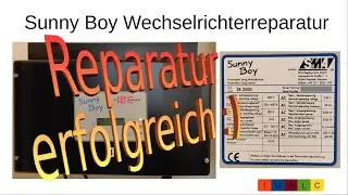 029DE Sunny Boy SB2500 Wechselrichterreparatur - Stromsensortausch CMS2015
