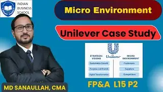 Unilever Business Strategy | Micro Environment for MBA/BBA Students I FP&A L15 P2 I Md Sanaullah