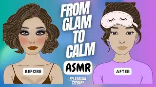 ASMR Makeup Removal & Sleep Prep | Gentle Skincare Session🥰✨