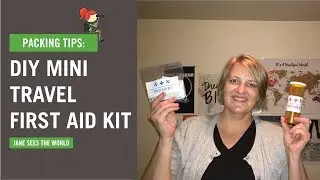 DIY Mini Travel First Aid Kit + Free Printable Labels and Checklist