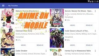 WATCH ANIME ON MOBILE--best application #ANIMANIA