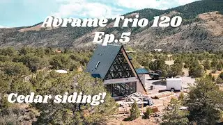 Cedar Nickel Gap Siding on Avrame Trio 120 - Episode 5
