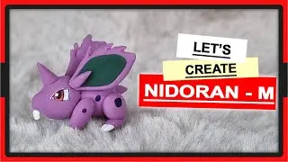 Pokemon Nidoran Male Clay Sculpt