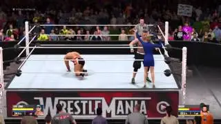 WWE 2k16. John Cena VS Rusev. Wrestlemania 31. WWE United States Championship