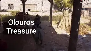 Assassin's Creed Odyssey : Olouros Fortress # Kill Captain , Loot Treasure , Burn War Supplies
