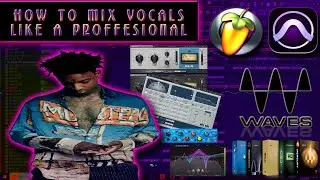 NoCap , Fredo Bang Vocal MIX + EFFECTS | How To Mix Hip-Hop Vocals Like A Pro on FL20 | Waves Plugin