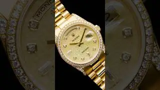 Rolex President Day-Date Yellow Gold Diamond MOP Mens Watch 118388 l SwissWatchExpo