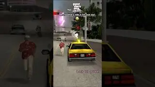 Tommy Rocked 😂✌️ Taxi Driver Shocked 🤯 #GTAViceCity #Gaming #GTA