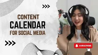 How to Create a Content Calendar for Social Media, Google Sheets, Excel, | Complete Guide