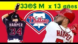 EN PLAY | Bryce Harper a los Phillies contrato super millonario 330 Millones | P 101
