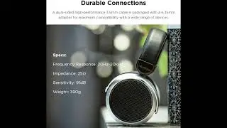 Planar Magnetic Open-Back Headphones Review &mdash; HiFi Soundstage, Detail & Premium Audio Experience!