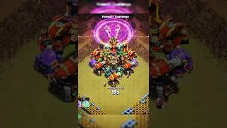 FIRECRACKER + RAGE +INVISIBILITY SPELL POWER IN COC #shorts #youtubeshorts #supercell #coc