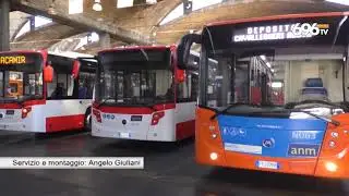 Napoli, in servizio i nuovi bus dell'Anm