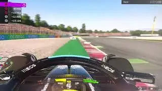 Trying the New layout in Spain F1 23