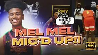 we mic'd up New York PG Jermel 