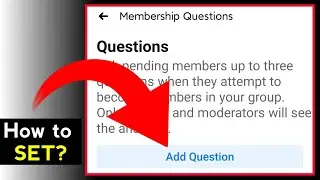 How to Set Facebook Group Membership Questions 🔥🔥👌 || Facebook Group Tips