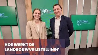 Sanne en Arjan over de landbouwvrijstelling